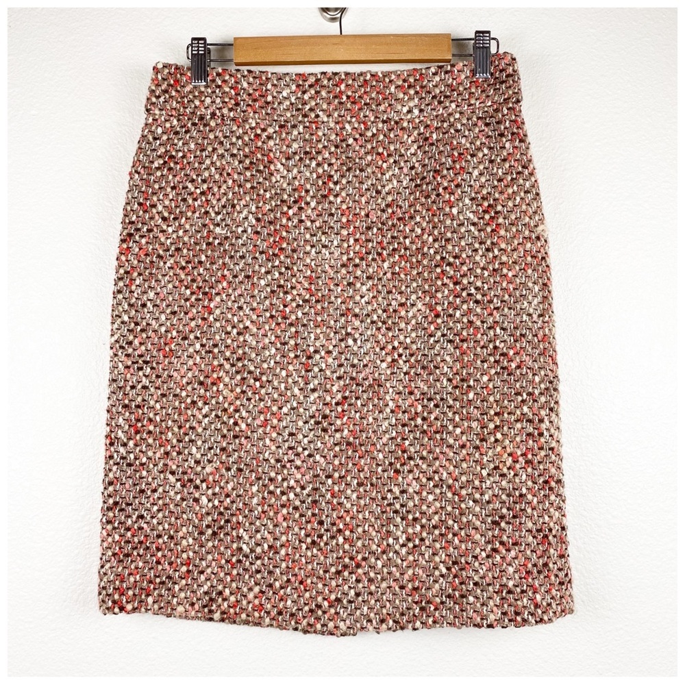 J.Crew Tweed‎ Pencil Skirt Size 8